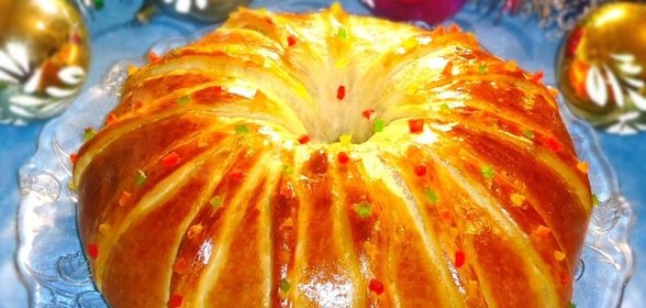 Праздничный калач с сюрпризом