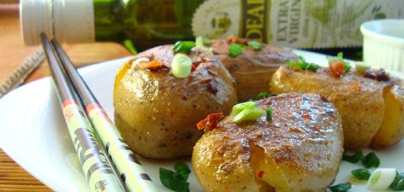 Жаренный картофель с перцем и солью (Сянцзань Цзяоянь Сяо Тудоу)