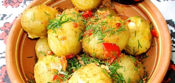 Молодой картофель по-кончаловски