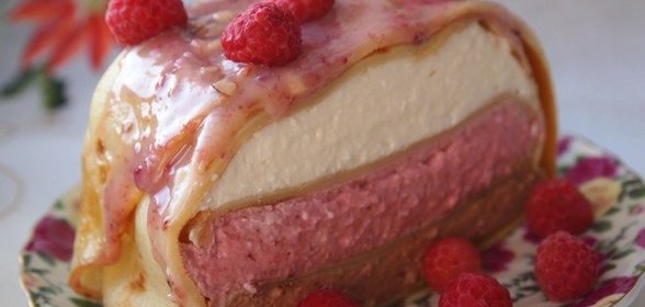 Блинно-творожный террин