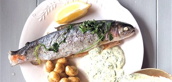 Соус под форель