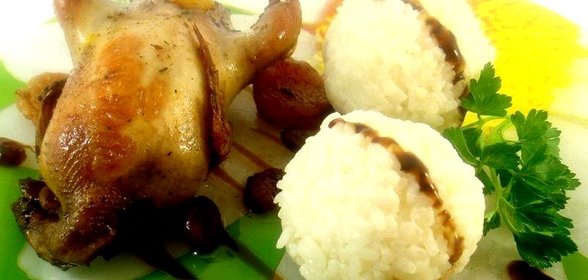 Перепелка запеченная