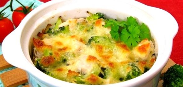 Брокколи в горшочке