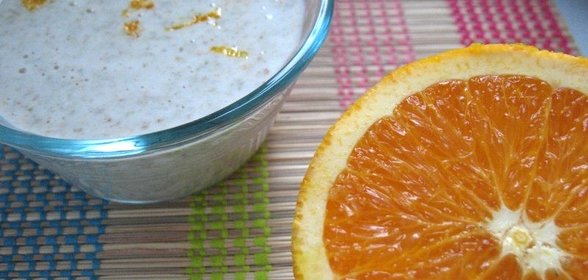 Каша пшенно-апельсиновая