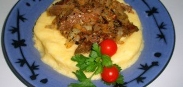 Печень барашка запечёная в духовке