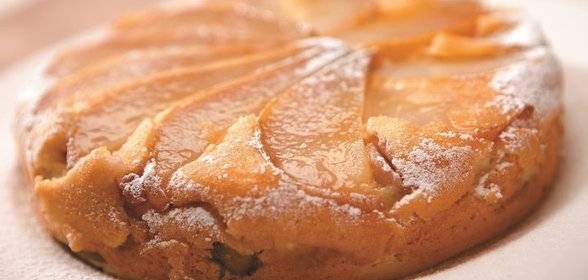 Бананово-грушевый пирог