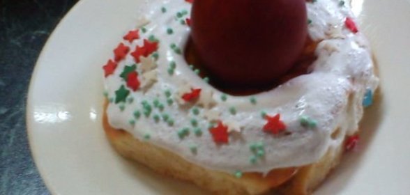 Необычный пасхальный кулич