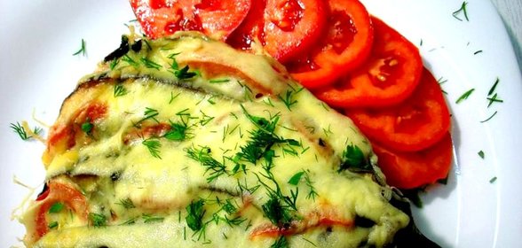 Баклажановые веера