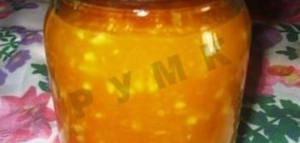 Варенье из тыквы с апельсином