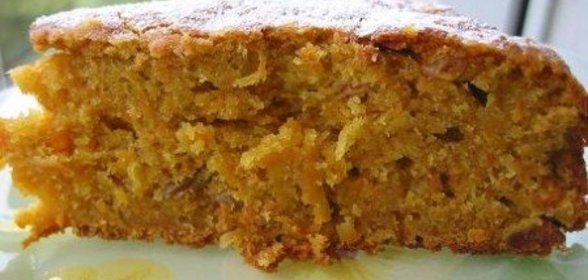 Морковный пирог с ананасами