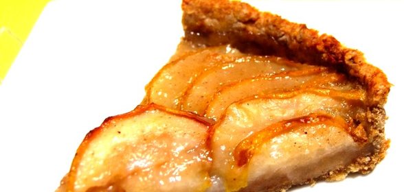 Грушевый перевернутый пирог