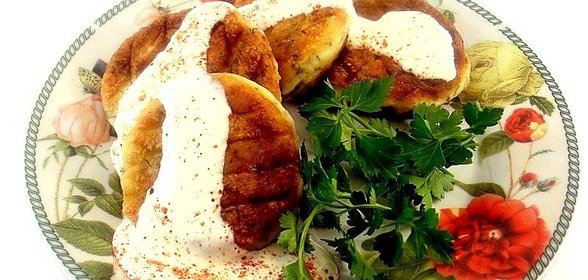 Сырники с зеленью