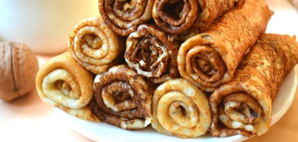 Блинчики в бутылке