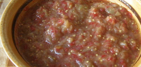 Икра из баклажанов