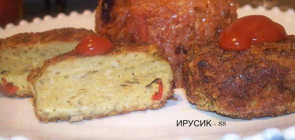 Котлеты рыбные по мотивам Индийской кухни