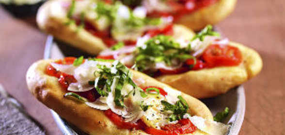 Пицца с томатами