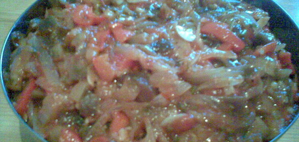 Соте из баклажанов