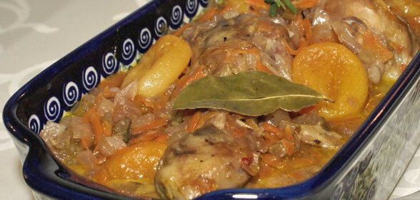 Куриные голени эскабече (escabeche)