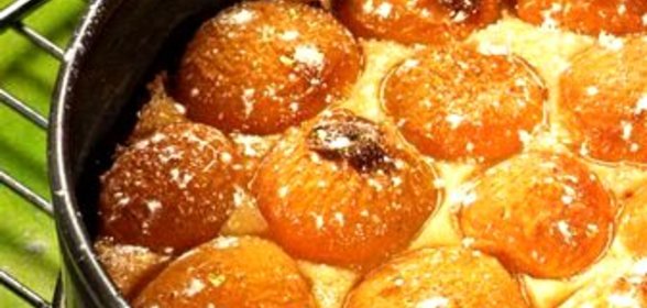 Ароматный абрикосовый пирог