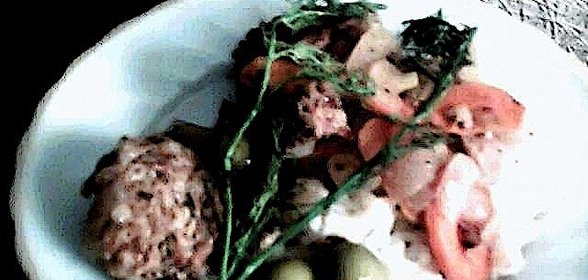 Куриные котлетки с зеленью