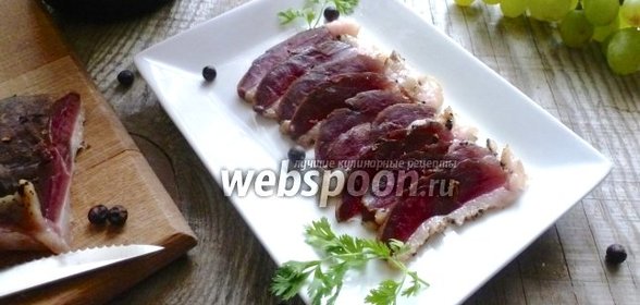 Солёная утиная грудка