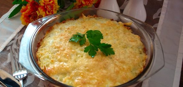 Мясная запеканка для детей