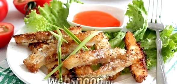 Рыбные палочки из трески