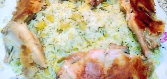 Плов с цыпленком(Джуджа-плов)