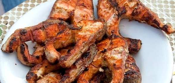 Шашлык из форели