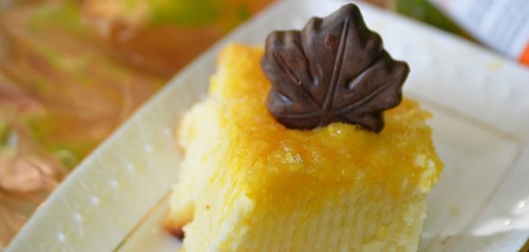 Творожно-апельсиновая запеканка