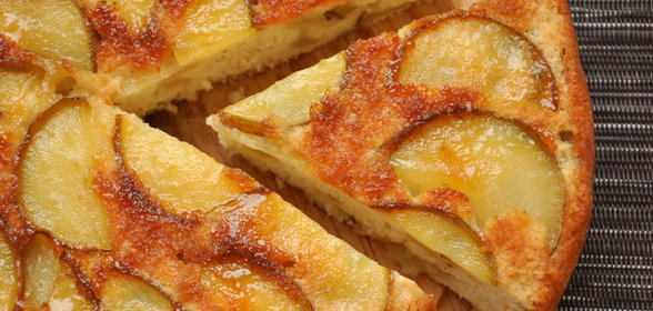 Грушевый пирог в мультиварке