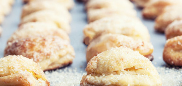 Творожное печенье Гусиные лапки