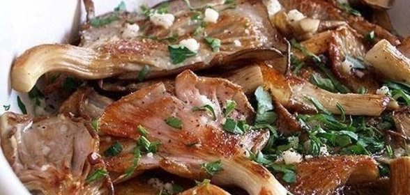 Вешенки жареные