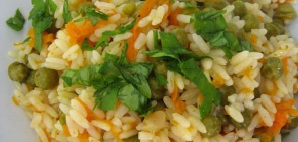 Рис с овощами на гарнир