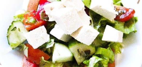 Салат с тофу