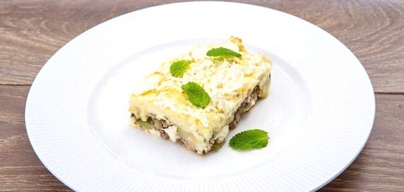 Запеканка аши по‑гречески