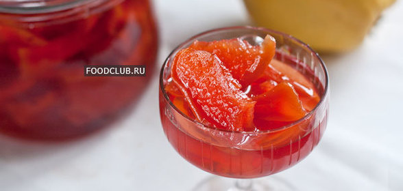 Варенье из айвы