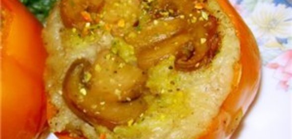 Перец фаршированный картофелем