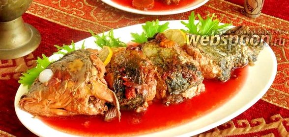 Карп фаршированный