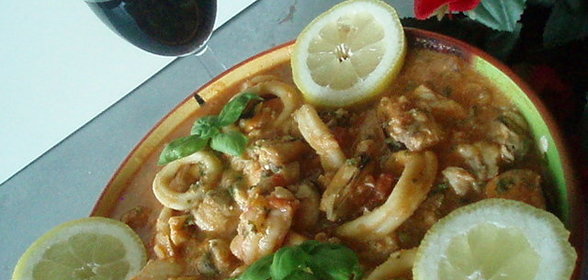 ZARZUELA знойная с морепродуктами