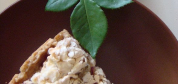 Сливовый пирог Prunus fruticosa