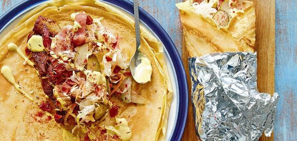 Старочешская плацка с пивной свининой