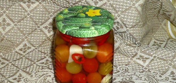 Острые маринованные черри