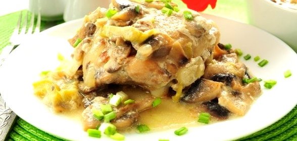 Курица по-английски