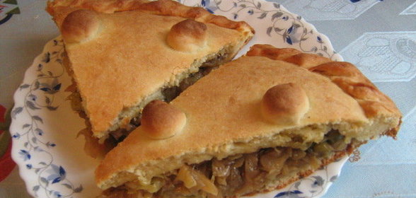 Пирог с капустой