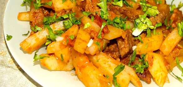 Азу по-татарски в мультиварке