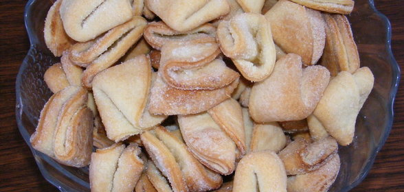 Треугольное печенье