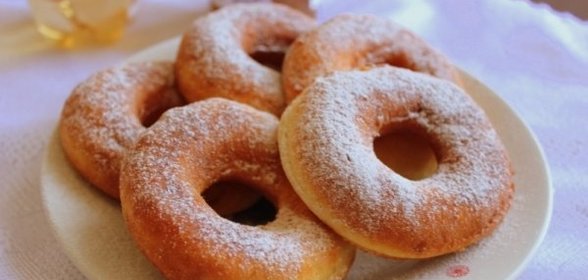 Пышки на сгущенке