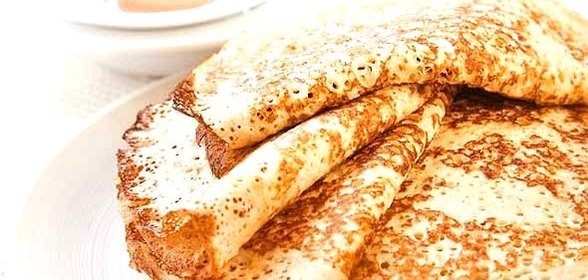 Тонкие блины на воде