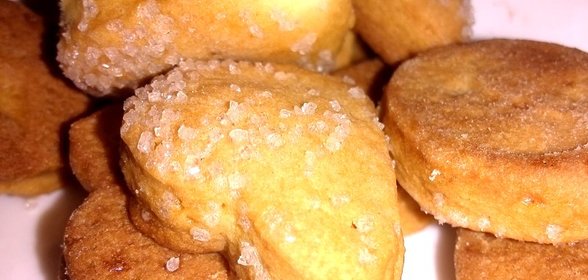 Сахарное песочное печенье